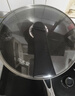 炊大皇炒锅304不锈钢有钛炒菜锅煎锅平底不粘炒锅32cm 可立可视盖不挑灶 实拍图