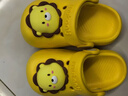 牧童儿童拖鞋夏男宝宝洞洞鞋软底女童卡通洗澡婴幼儿家居鞋奶狮黄160 实拍图