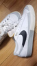 耐克NIKE运动板鞋男复刻BLAZER LOW运动鞋DZ2544-100白黑43 实拍图