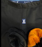 花花公子保暖裤男棉裤男棉毛裤德绒裤加绒加厚加绒护膝打底裤秋冬黑XL 实拍图