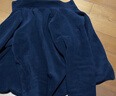 优衣库男装女装摇粒绒拉链茄克/长袖外套廓系夹克479792 69 藏青色 L 实拍图