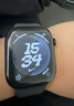 Apple/苹果 【女神节】Watch S11 智能手表GPS款46毫米亮黑色铝金属表壳黑色运动型表带M/L 实拍图