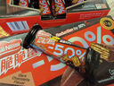 雀巢（Nestle）脆脆鲨减糖50%黑巧味半糖威化饼干18条225g 休闲零食独立包装 实拍图