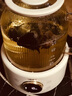 OIDIRE（偶点）全玻璃养生壶 花茶壶无胶水煮茶壶 煮茶器办公室恒温养生壶烧水壶电热水壶炖煮智能保温 1.5L ODI-HC15花茶养生壶【不带滤网】 实拍图