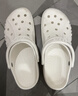 卡骆驰（CROCS）洞洞鞋贝雅男鞋女鞋轻便耐磨一脚蹬拖鞋休闲鞋|10126 矿物质蓝-4JQ 37 /38(230mm) 实拍图