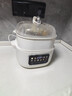 LOTOR徕多大白电炖锅多功能锅炖汤盅燕窝炖盅隔水煲汤炖锅煲汤锅隔水炖煮粥神器煮粥锅炖蒸煮一体D31A 实拍图