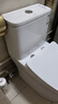 九牧（JOMOO）11173-2-1/41KD-3大力神普通马桶家用虹吸抗菌节水坐便器400坑距 实拍图
