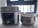 美的（Midea）【国家补贴】浓香小飞侠电压力锅有钛0氟0涂层双胆高压锅5L智能预约家用煲汤4-6人煮饭煲E5825N 实拍图