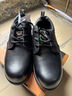 赛维纳 劳保鞋男士牛皮透气款工作安全鞋透气防砸防刺穿钢包头橡胶鞋底 黑色 015款功能鞋 42 厂送 实拍图