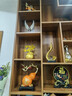 集里雅韵活性炭雕工艺品乔迁礼品碳雕酒柜电视柜客厅小摆件家居装饰品摆设 192YIK2018款福 松枝彩盒装 实拍图