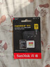 闪迪（SanDisk）128GB TF(MicroSD)内存卡 4K极速金卡A2 V30 U3行车记录仪 运动相机无人机 监控存储卡 读190MB/s 实拍图