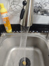 京东京造 厨房水龙头 抽拉式洗菜盆龙头 304不锈钢360°旋转冷热水3功能 实拍图