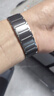 竞技者适于华为手表watch4/Pro表带watch3pro/GT5/GT4/GT3/GT6磁吸钛金属不锈钢手表带男款高级46/48 钛金灰-磁吸链式22mm接口 实拍图