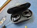 山水（SANSUI）W90S 蓝牙耳机不入耳开放式 骨传导概念无线耳夹式夹耳 运动跑步通话降噪 适用于苹果小米华为 黑 实拍图