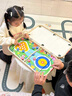 木丸子六合一儿童台球桌小型玩具家用迷你6-10岁男女孩子生日儿童节礼物 标准款A：六合一桌球+大冰壶+小冰球+弹弹棋+保龄球 送孩子同学6合1玩具新年生日礼物 实拍图
