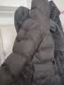 雪中飞儿童羽绒服男女童加厚新款简约冬季面包羽绒服外套黑色130 实拍图