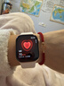 Apple/苹果 【女神节】Watch S11 智能手表GPS款42毫米玫瑰金色铝金属表壳淡桃粉色运动型表带S/M 实拍图