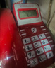 中诺电话机座机固定电话办公家用座机电话R键转接免电池双接口C168红色办公伴侣 实拍图