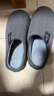 洁丽雅家居棉拖鞋男士2025新款家用秋冬季室内保暖大码抗菌防臭拖鞋女冬 深灰 【99%抗菌 二代升级】 44-45 【适合43-44码】 实拍图