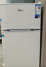 美的（Midea）181L两门冰箱白色两门小户型客厅家用电冰箱租房宿舍低音节能低噪可冷藏冷冻不占地MR-190E 实拍图