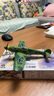 玩控 二战飞机模型军事拼装模型BF109玩具diy手工制作仿真模型 军绿色 实拍图