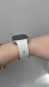 华为HUAWEI WATCH FIT 4 悦动白氟橡胶表带 华为运动智能手表超轻薄大屏潮流运动蓝牙通话睡眠监测fit4 实拍图