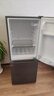 荣事达（Royalstar）166升小冰箱小型家用出租房办公室宿舍双开门两门双门二门电冰箱节能省电低音钛深灰色R166 实拍图