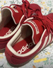 adidas「T头鞋」VL COURT复古休闲板鞋德训鞋男女阿迪达斯轻运动   浅猩红/暖香草色/黄色 (推荐女生买小半码)   44.5 实拍图