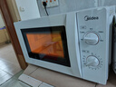 美的（Midea）快捷微波炉 家用小型 360°转盘加热 旋钮操控 易洁内胆（M1-L213B） 实拍图