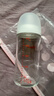 贝亲（Pigeon）玻璃奶瓶宽口径防胀气240ml L号奶嘴 6月+ AA188  实拍图