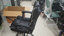 奥伦福特 电脑椅办公椅子电竞椅家用人体工学椅老板椅主播靠背椅皮革转椅 工学椅-黑+搁脚+乳胶+【顶配】 实拍图