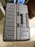 京东京造无界铝框26英寸行李箱男女大容量拉杆箱密码箱轻便旅行石墨灰 实拍图