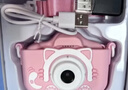 活石（LIVING STONES）儿童相机照相机7-14岁3-6高清数码拍照玩具女孩生日礼物12岁 粉128G丨9600w双摄+全包硅胶+礼盒 学生迷你相机新年礼物儿童节给女生 实拍图