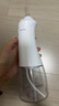 京东京造冲牙器便携式2喷嘴 300ML大水箱洗牙器水牙线洁牙器冲洗器牙齿清洁正畸预防牙结石生日礼物新年礼 实拍图