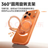 KOOLIFE【360°旋转支点壳】适用 苹果iPhone17Pro手机壳 MagSafe磁吸充电旋转支架亲肤磨砂壳超薄防摔 实拍图