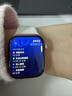 Apple/苹果 【女神节】Watch S11 智能手表GPS款42毫米玫瑰金色铝金属表壳淡桃粉色运动型表带M/L 实拍图