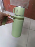 抖音爆品同品316不锈钢保温杯钢盖茶杯子女士高颜值便携水杯男款 绿色 600ml 实拍图