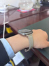 Apple/苹果 【女神节】Watch S11 智能手表GPS款42毫米深空灰色铝金属表壳黑色运动型表带S/M 实拍图
