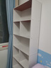 悦美妙书架落地简易书柜格子柜组合客厅置物架办公室多层收纳架储物柜子 【高性价比】暖白色60*179CM 实拍图