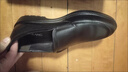 奥康（Aokang）官方春秋季流行商务休闲皮鞋男士舒适百搭一脚蹬鞋子男黑40码 实拍图