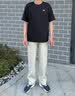 安踏短袖男2026夏季新款休闲宽松棉质透气体恤圆领上衣运动健身T恤 基础黑-双标【棉质透气】 L /175(125-145斤) 实拍图