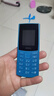 NOKIA新105 4G 全网通移动联通电信 老人老年按键直板学生儿童备用戒网手机 双卡双待  蓝色 实拍图