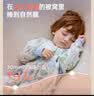 威尔贝鲁婴儿睡袋宝宝睡衣【桑蚕丝】儿童防踢被秋冬分腿薄夹棉 气球L 实拍图