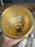 招財百福铜缸纯黄铜聚宝盆摆件米缸客厅冰箱上家居聚財小铜盆 9.5cm雕刻百福缸 送五帝钱+元宝 实拍图