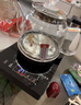 FUNORK全自动上水电热烧水壶玻璃烧水器茶台专用一体茶桌茶几保温泡茶具抽水电茶炉 1L 底部上水 - 黑色 实拍图