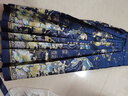 罗蒙女童马面裙套装马年款儿童汉服新中式古装演出服 藏青色套装 120 实拍图