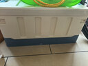 悦卡汽车后备箱收纳箱 车载折叠储物箱尾箱整理箱 Rare系列60L-白蓝色 实拍图