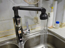 奥克斯（AUX）电热水龙头热水器加热水龙头快速热水变频恒温厨房下进水 【变频恒温】雪山白+升级机械臂+漏保插头 实拍图