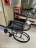 鱼跃(yuwell)轮椅车H051折叠老人轻便旅行手推车钢管免充气胎代步车 实拍图