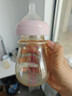 好孩子（gb）PPSU婴儿奶瓶宽口径奶瓶带手柄吸管小饿魔系列300ml粉色 6个月+ 实拍图